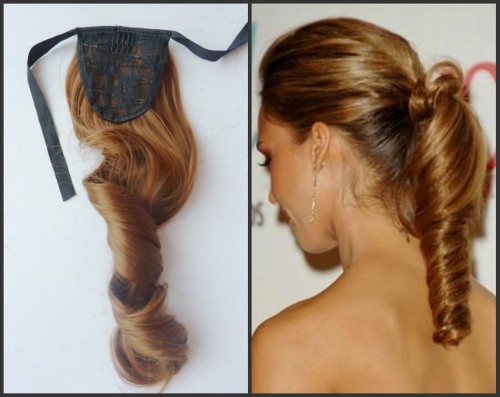 Human Hair Ponytail Extension